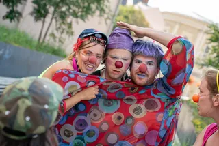 N.A.Toˇ / Clowning invasion / Ostrava / foto: Ondřej Holba